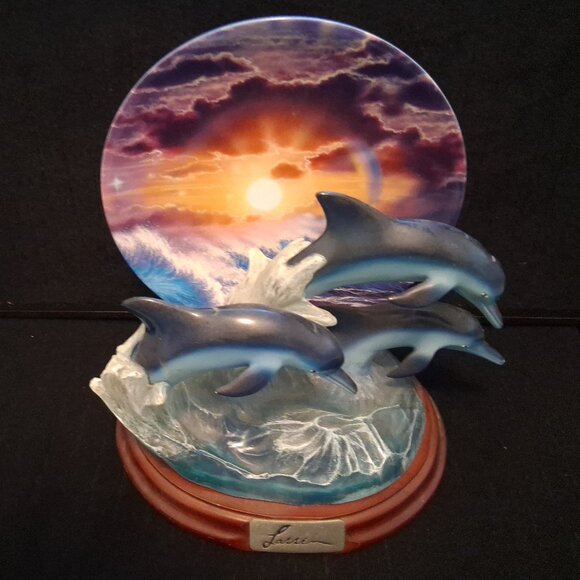 The Bradford Exchange Paradise Discovery Series Vintage Collector Plates - Picture 1 of 11